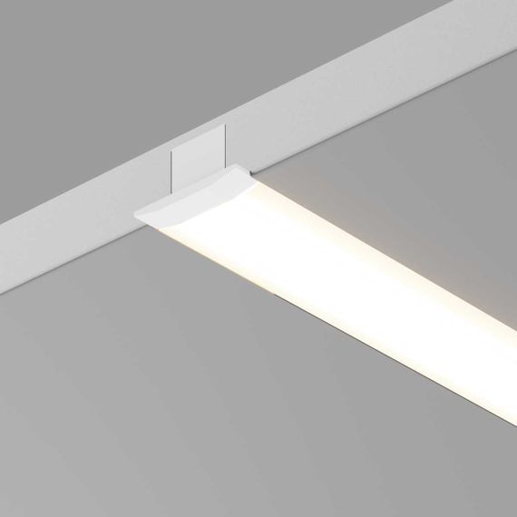 Алюминиевый профиль скрытого монтажа 16x8 (Серебро, 2 м), ALM-0808-S-2M Maytoni Led Strip 636021