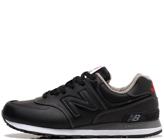 Кроссовки New Balance 574 Leather Black