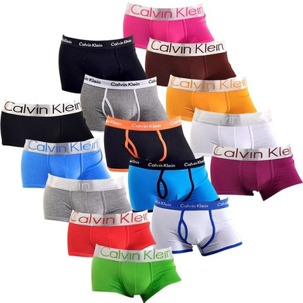 Набор "Фортуна" 10 трусов Calvin Klein  (ХИПСЫ)
