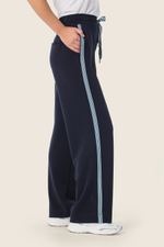 Брюки из модала и полиэстера