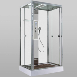 Душевая кабина AvaCan (АваКан) Z1912LEDMT с низким поддоном, с ГМ, с электрикой и LED подсветкой, 120х90х220