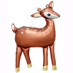 Шар Фольгированный Олень лесной (Коричневый)