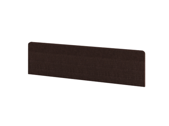 Экран фронтальный ЛДСП ткань Romeo 1350х370х32 512071-004 Каштан