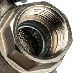 Шаровой кран с фильтром  3/4