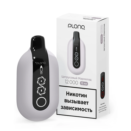 Plonq Ultra- (Цитрусовый мармелад) 12000 затяжек