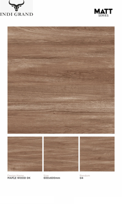Керамогранит matt 60х60 maple wood dk