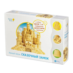 Умный песок с песочницей "Сказочный замок" 1кг. (Genio Kids-art)