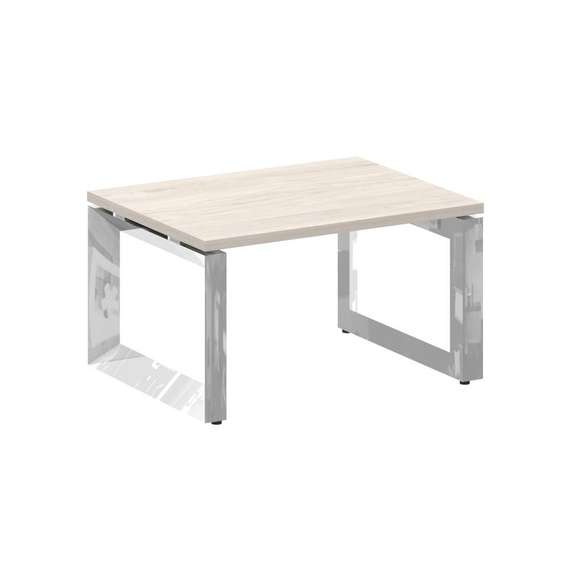 Onix Direct Lux Стол журнальный О-обр. м/к M-O.MO-SJ-1 Денвер Светлый/Нержавеющая Сталь/Хром 780*600