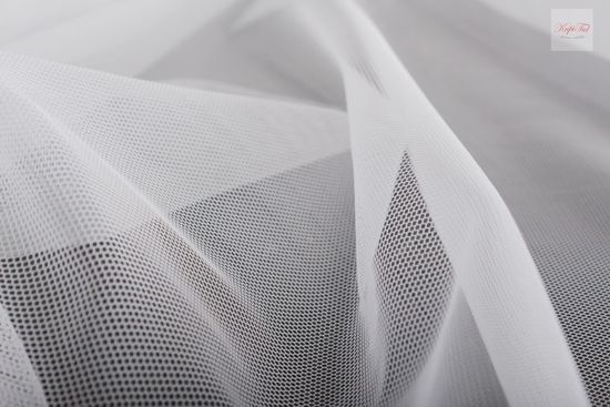 Тюль сетка-грек Морозко-2 (белый)