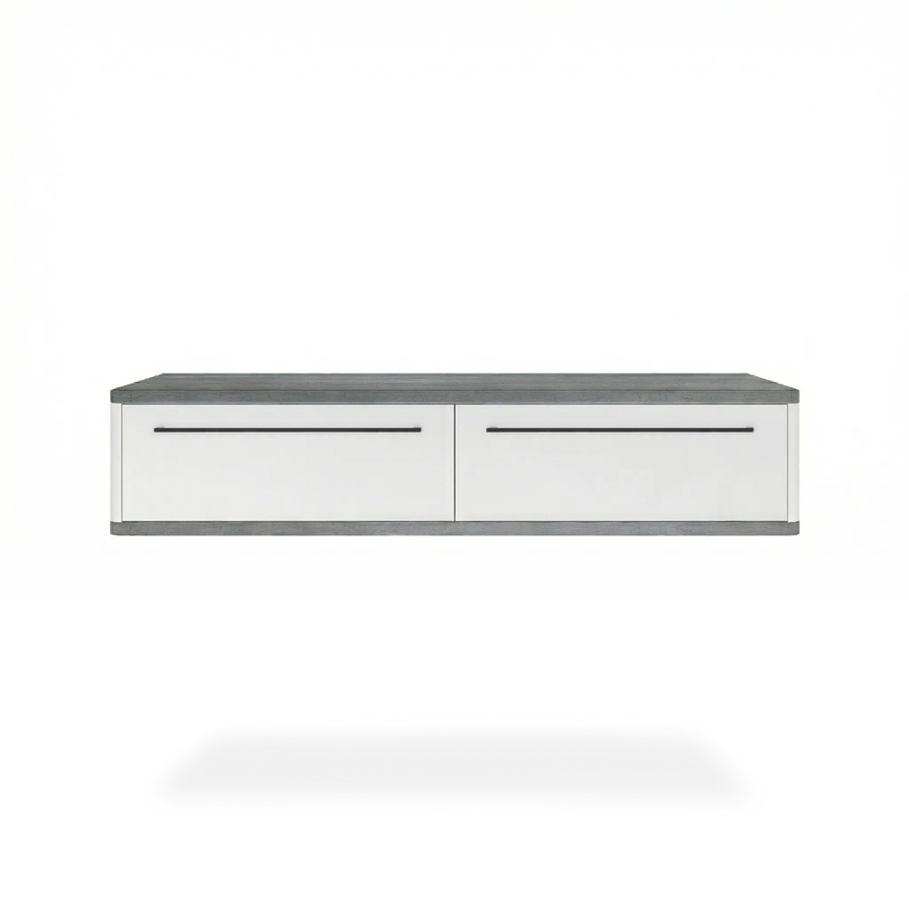 Подвесной туалетный столик консоль Royal 5210 эко (Металл Бруклин-р.черная)