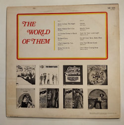 Винтажная виниловая пластинка LP Them The World Of Them (Germany 1975)