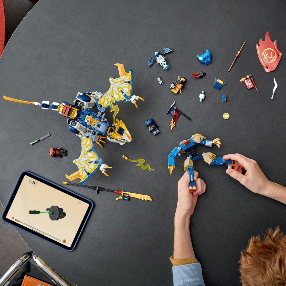 Конструктор LEGO Ninjago 71843 Дракон-мех Рога — фото 11