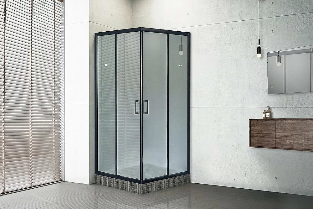Душевой уголок Royal Bath RB80HPD-C-BL 80х80 матовый
