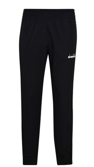 Мужские теннисные штаны Diadora Pants Challenge - черный