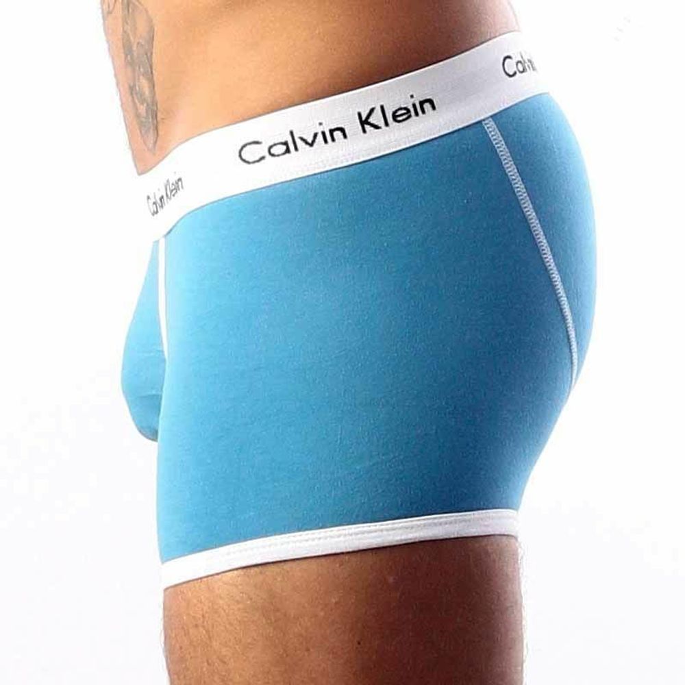 Мужские трусы боксеры Calvin Klein 365 Navy White