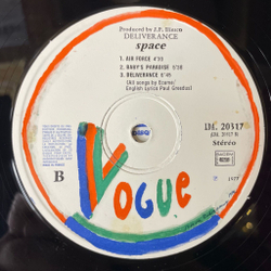Винтажная виниловая пластинка LP Space Deliverance (France 1977) Running In The City
