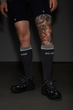 Гетры Blue Monte Frog Breath Off-Road Wool Socks "Dark-Blue Distant Mountains"