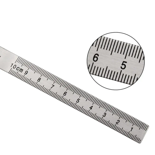 Угломер с линейкой 100 мм, металлический