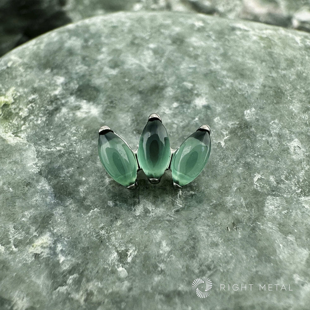 3K Marquise v.2 Green Onyx