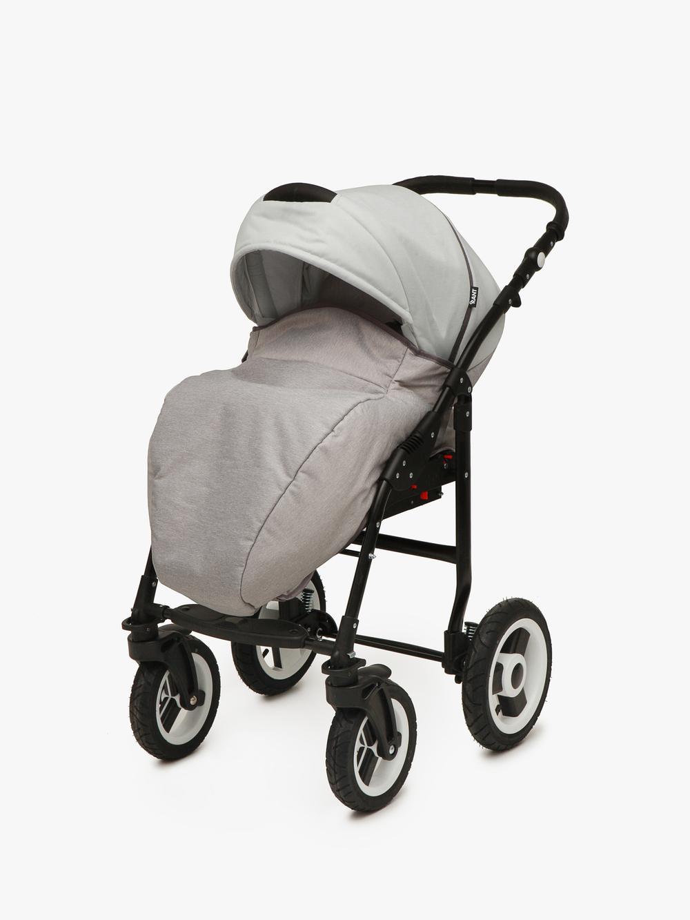 Коляска DREAM  (BartPlast) 02 светло-серый