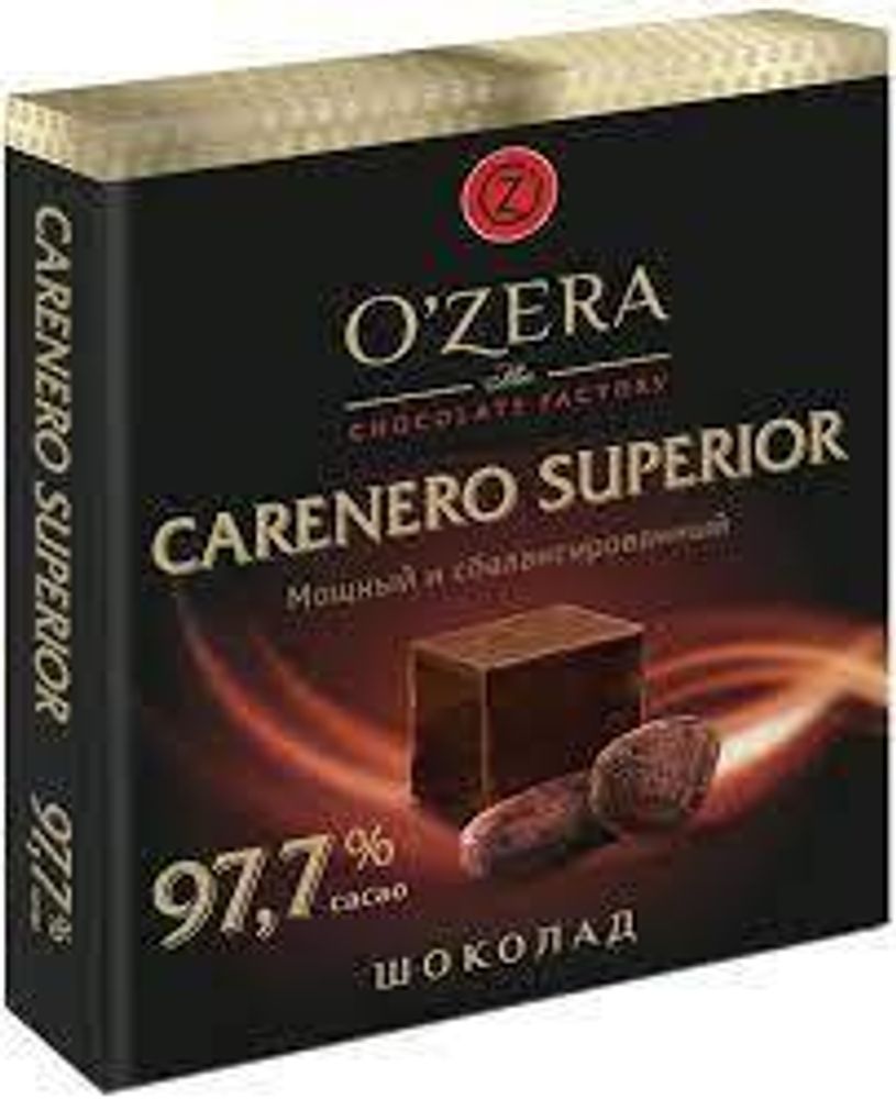 OZera Carenero Superior Горький Шоколад 97,7% 90г