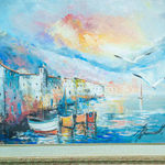 Картина «Старинный порт»