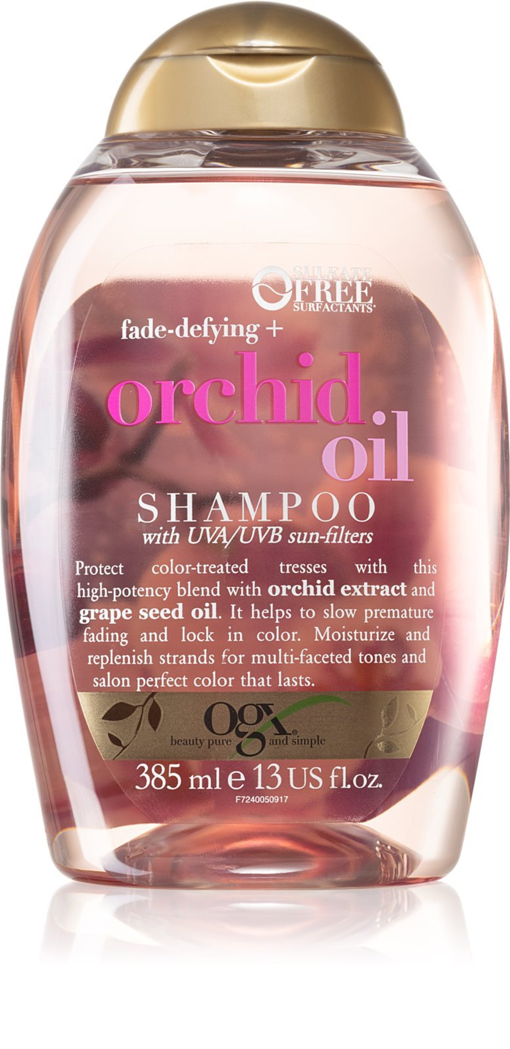 OGX Orchid Oil - защитный шампунь для окрашенных волос /   385  ml  / GTIN 022796972408