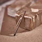 Сверло по стеклу и керамике 4 мм, 2 грани, цилиндр. хвостовик KRANZ
