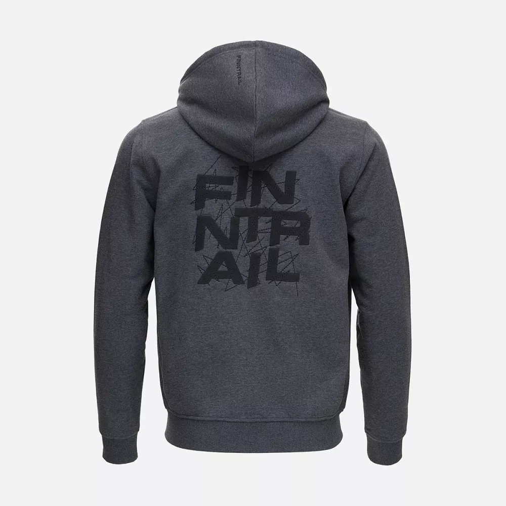 ХУДИ НА МОЛНИИ FINNTRAIL МУЖСКОЙ LOGO ZIP 6825