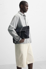 Джинсовая рубашка boxy fit
