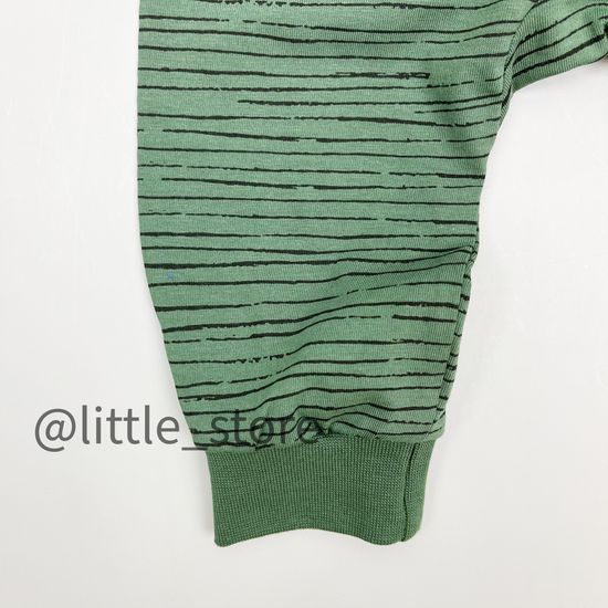 Штанишки хлопковые "Машинки" хаки