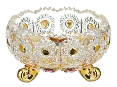 Конфетница "Gold Glass" 11см