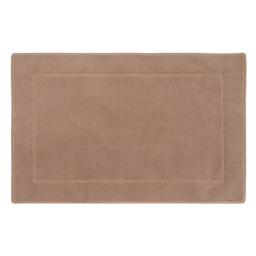 Коврик для ванной светло-коричневого цвета из коллекции Essential, 50х80 см