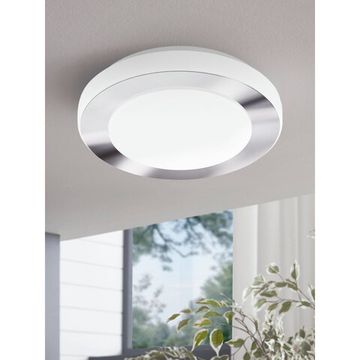 Светильник настенно-потолочный 11W 3000K 95282 белый/хром LED CARPI Eglo