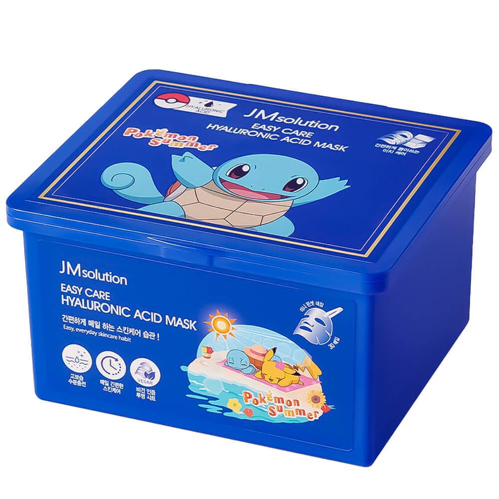 Набор увлажняющих тканевых масок с гиалуроновой кислотой JMsolution Easy Care Hyaluronic Acid Mask