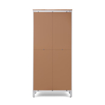 Шкаф-витрина Хемнэс Hemnes/Кымор, ст/ст 90х198х37 см, белый