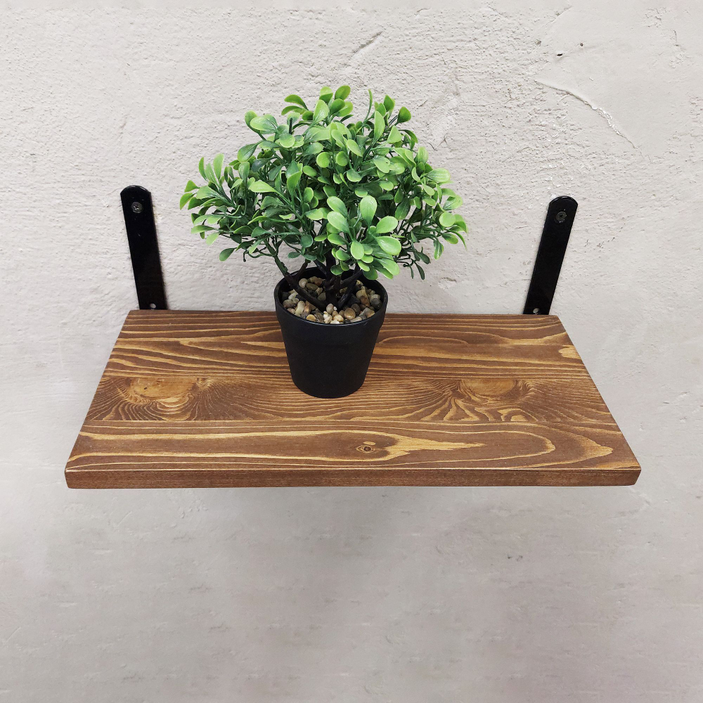 Полка лофт настенная для книг, для ванной, для кухни, в прихожую и гостинную