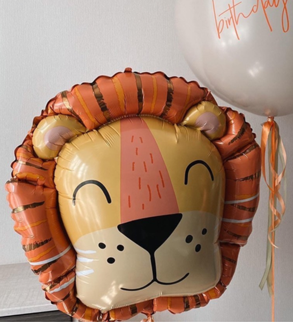 Шар (31''/79 см) Фигура, Голова, Лев