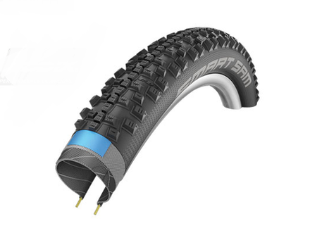 Покрышка Schwalbe 27.5"x2.60 (584-65) SMART SAM, SUV/ATB, Performance, ADDIX, Wire, EPI 67, чер/кор.
