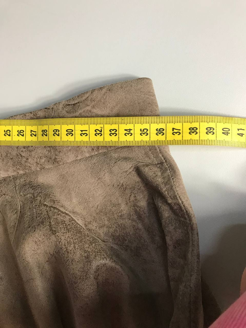 Юбка D&M замшевая, маркировка L, визуально 48 размер