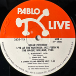 Oscar Peterson ‎– Live At The Northsea Jazz Festival, The Hague, Holland, 1980 2LP (США 1980г.)