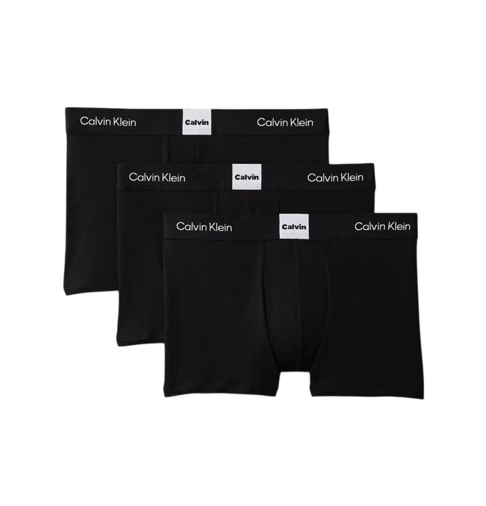Боксерки теннисные Calvin Klein Icon Logo Graphic 3P - black