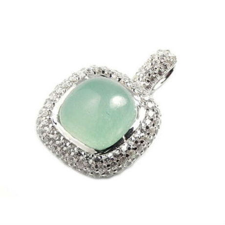 Кулон "Виверо" хризопраз