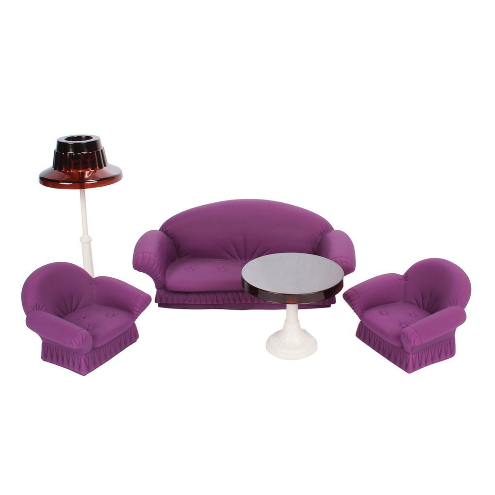 Гостиная "Конфетти" Фиолетовая (Огонек)