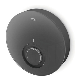 Панель комнатного термостата TECE DT (77400015) стекло черное, корпус черный