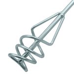 848257 Миксер для песчано-гравийных смесей, 60 х 400 мм, оцинкованный, хвостовик SDS Plus  Denzel