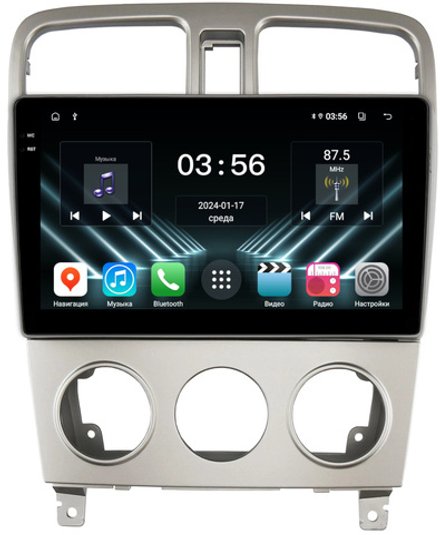 Магнитола для Subaru Forester 2 2002-2007 - FarCar DX3011M монитор 9.5" IPS на Android 13, 4+64Гб, CarPlay