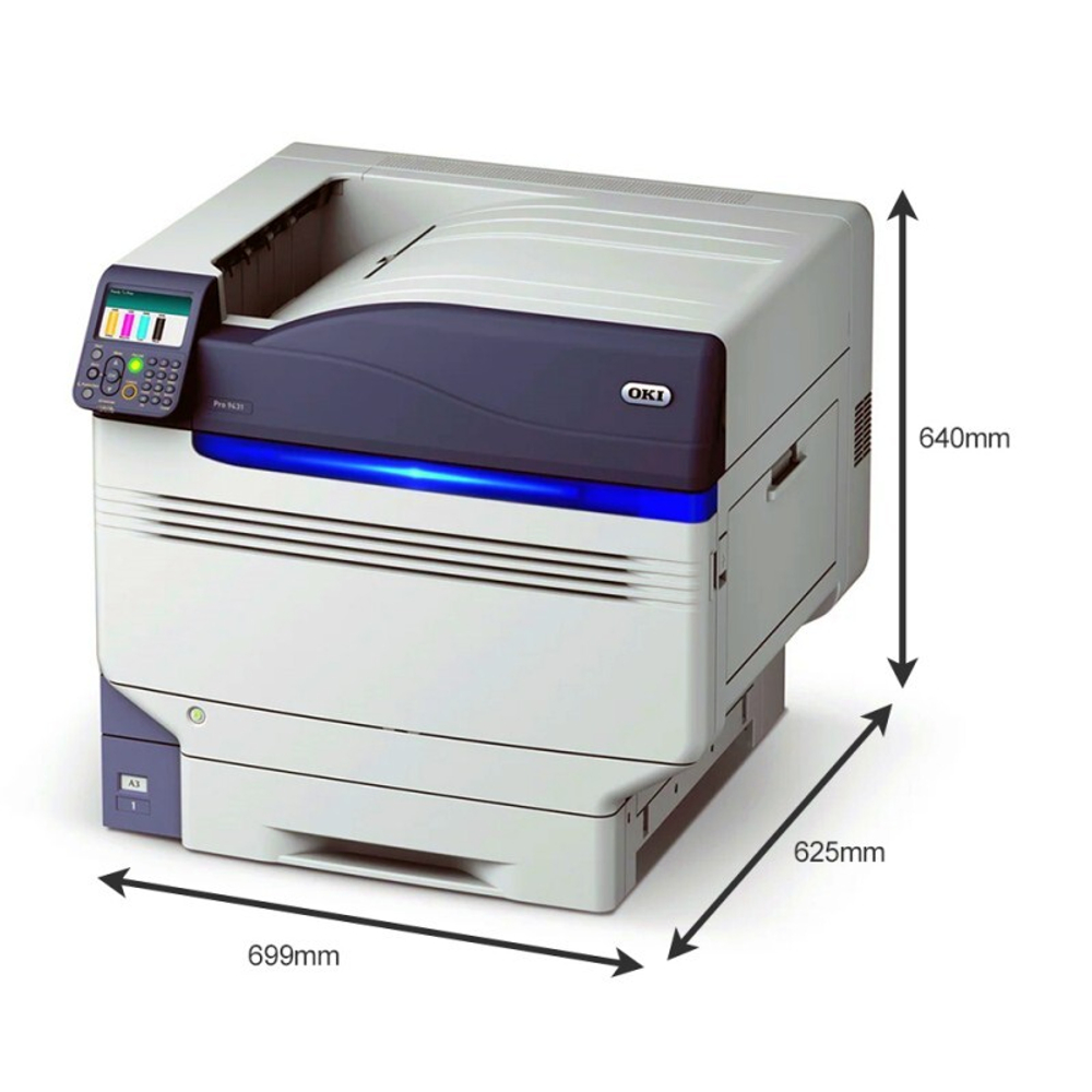 Принтер OKI Pro9431dn, A3, 50 стр./мин, Ethernet, цветной