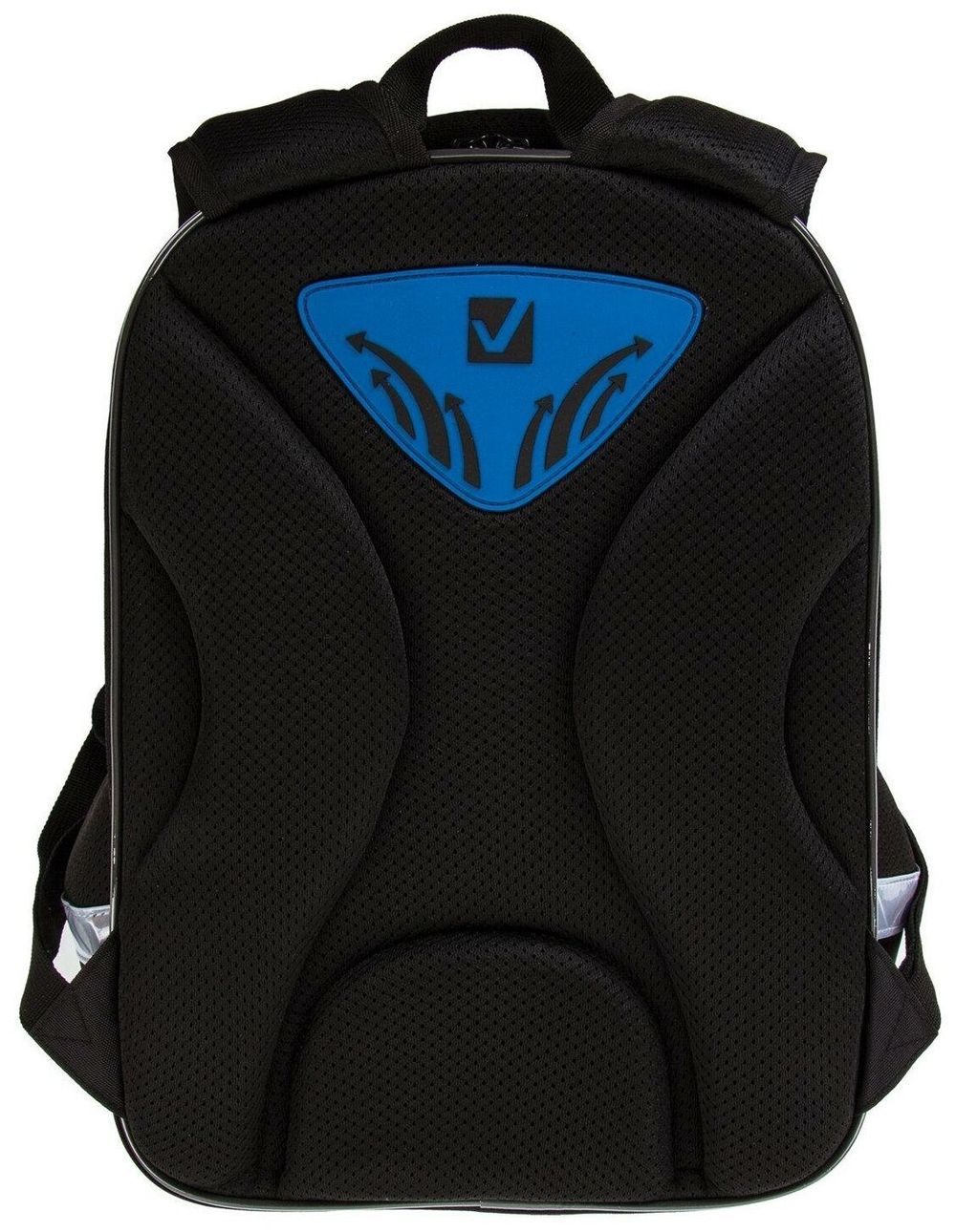 Ранец BRAUBERG QUADRO, 3 отделения, с брелком, "Robot", 37х28х18 см, 229957