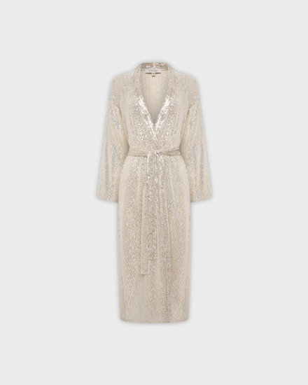 Халат из пайетки